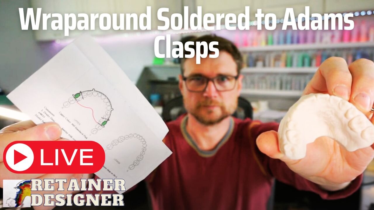 Let's Make a Wraparound Hawley Soldered (Welded) to Adams Clasps!