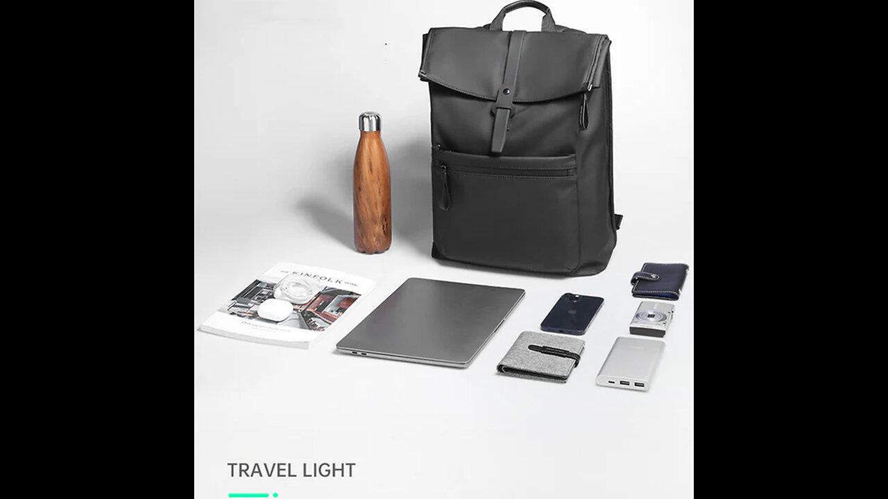 Men's Outdoor Travel 15.6-Inch Business Laptop Backpack