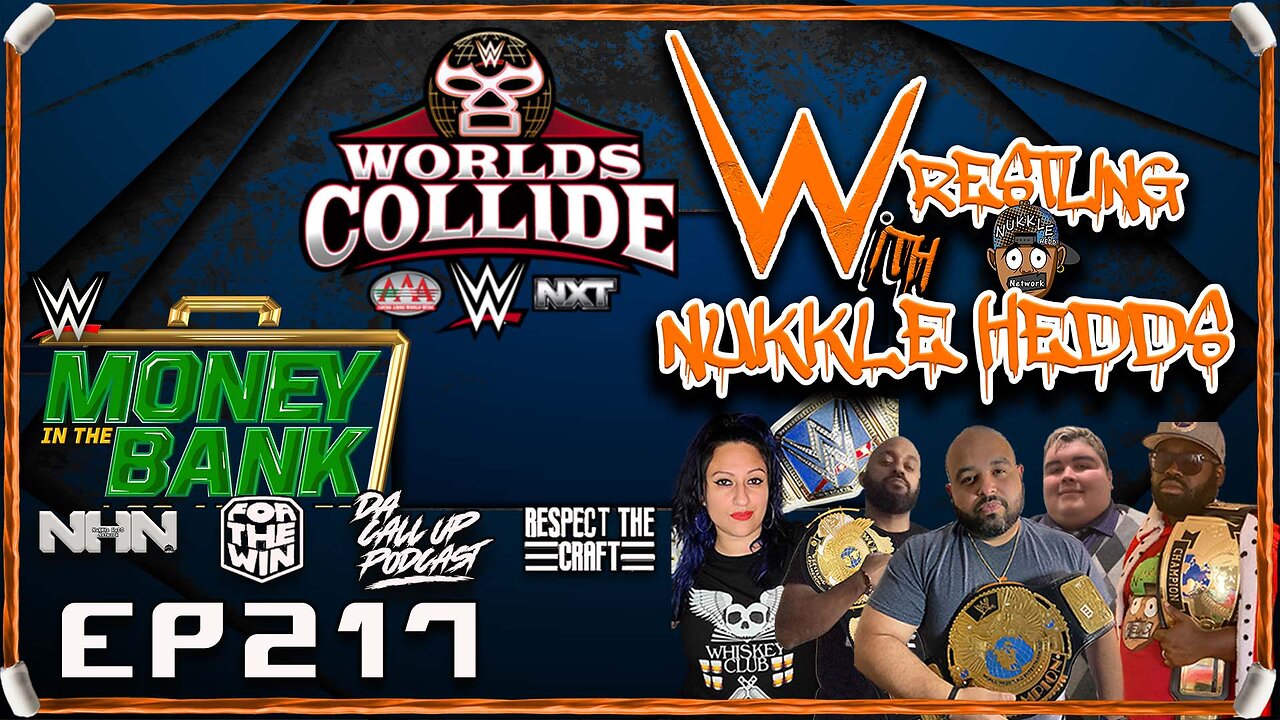 Wrestling with NuKKle HeDDs EP.217- Money in the bank worlds collied predictions #wwe #wrestlingshow