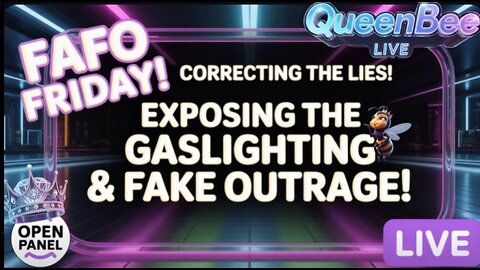 FRI-YAYY Fvckery & FAKE outrage with some GRIFITNG Fat Alberta to boot!! #BELLYLAUGHS OPEN PANEL