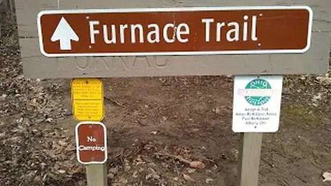 Furnace trail Lake Hope state park