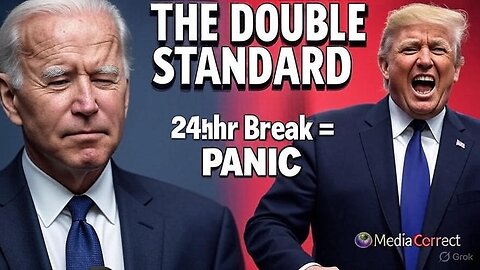MEDIA'S ULTIMATE DOUBLE STANDARD: They Hid Biden's Diapers But Panic Over Trump's 24hrs
