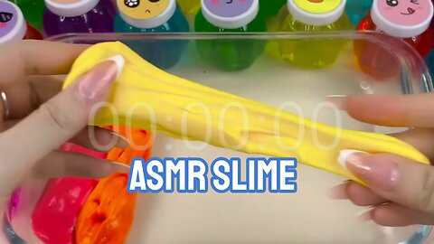Making Glossy ASMR - SATISFYING SLIME ASMR