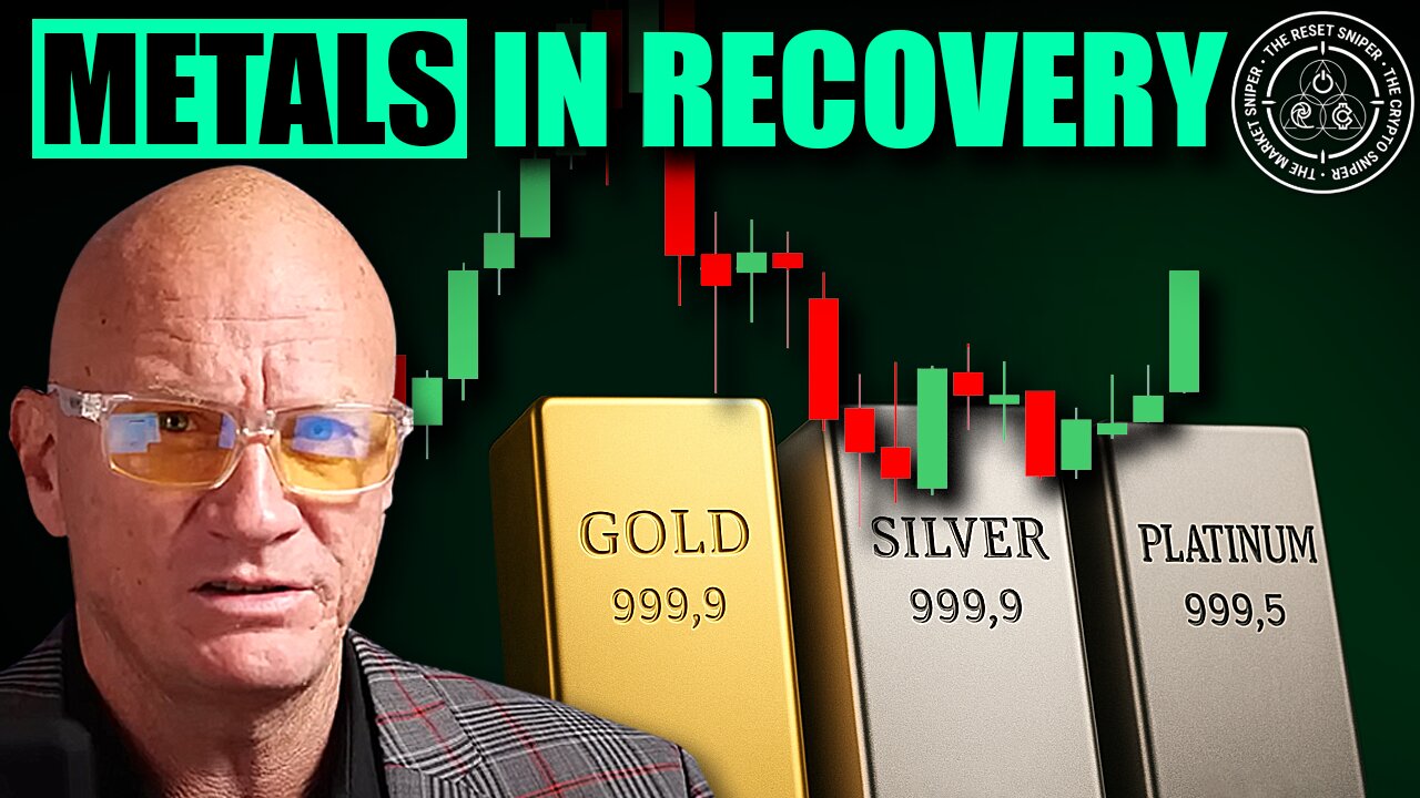 Gold, Silver & Platinum. We also take a look at Hecla Mining $HL. Are PM's technically rebuilding?