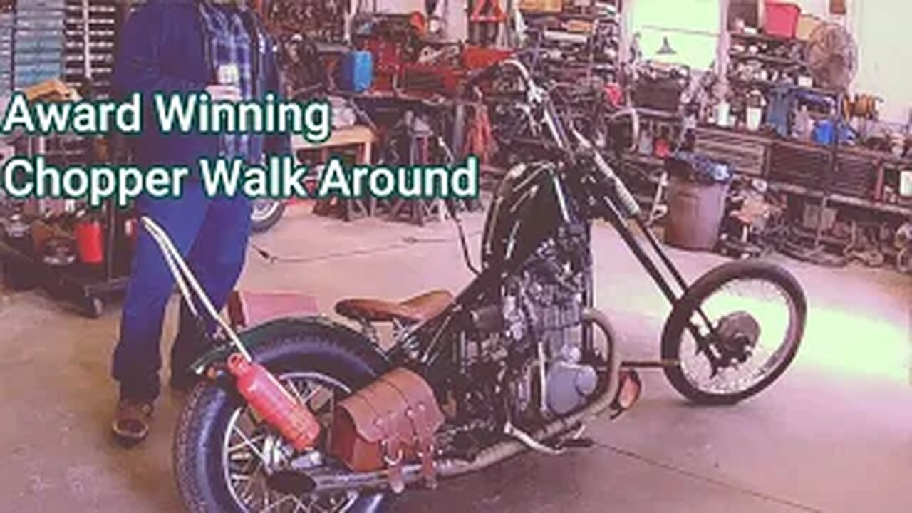 Custom Built Honda Chopper