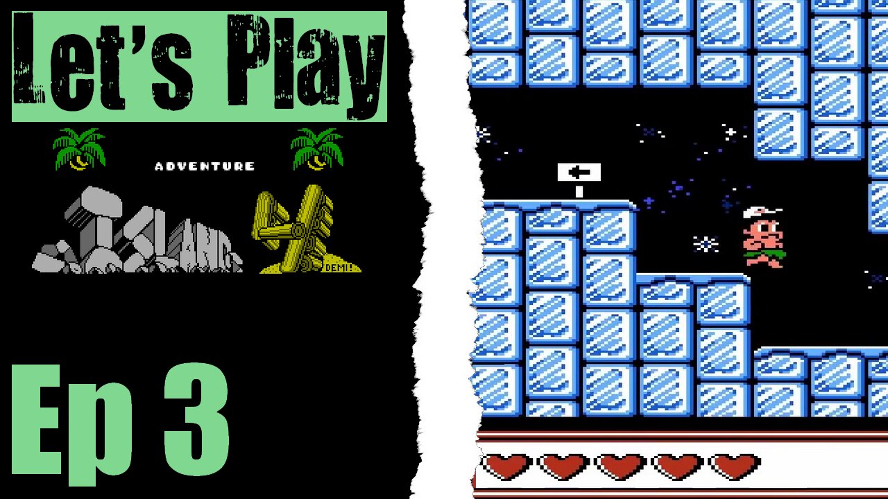 Let's Play Adventure Island 4 - 03 Snowman