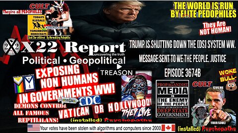 Ep 3674b - Trump Is Shutting Down The [DS] System WW, Message Sent To We The People, Justice