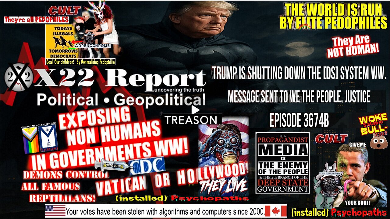 Ep 3674b - Trump Is Shutting Down The [DS] System WW, Message Sent To We The People, Justice