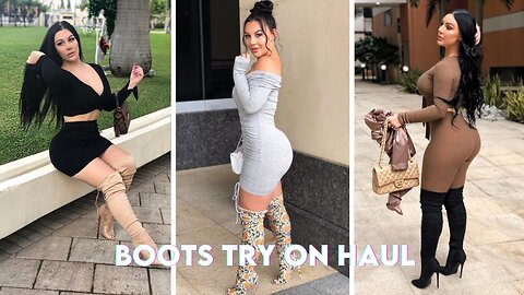 HEELS TRY ON HAUL 2020 | HIGH HEELS COLLECTION | HIGH HEELS TRY ON HAUL *KNEE HIGH* 😍