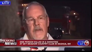 What did the New Hampshire Shooter say before shooting and killing & injuring several people?