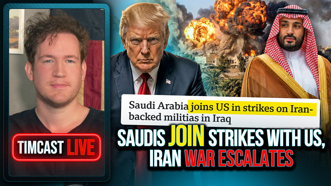 Saudis JOIN Strikes With US, Iran War ESCALATES