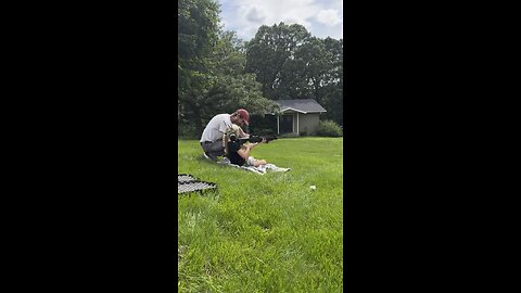 My 8 yr old shooting