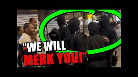 Brooklyn Brothers CHASE ANTIFA OUT of their neighborhood!!! 😂