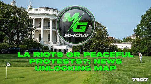 LA Riots or Peaceful Protests?; News Unlocking Map