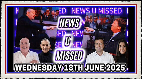 CHARLIE WARD DAILY NEWS WITH CHARLIE WARD, PAUL BROOKER WARREN THORNTON WEDNESDAY 18TH JUNE 2025