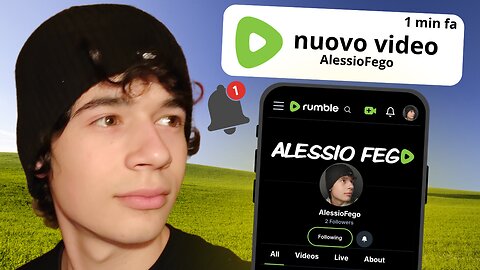 ECCO QUANDO PUBBLICHERO' VIDEO SUL MIO CANALE! (Rumble*)