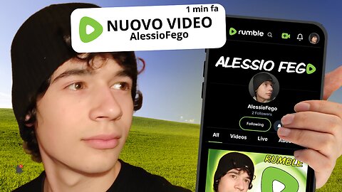 ECCO QUANDO PUBBLICHERO' VIDEO SUL MIO CANALE! (Rumble*)