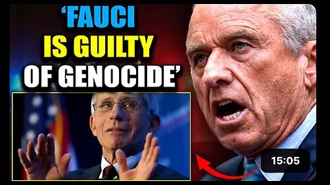 "RFK Jr Calls for Fauci Prosecution, Claims 330K Murders and Mass Graves Near NYC"