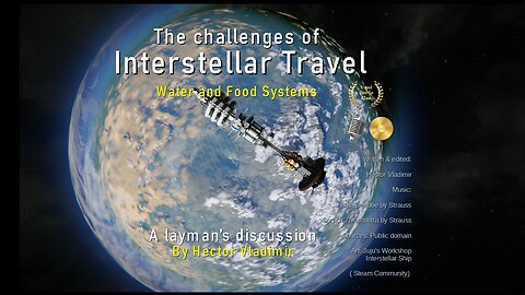 Water and food systems - Interstellar challenges
