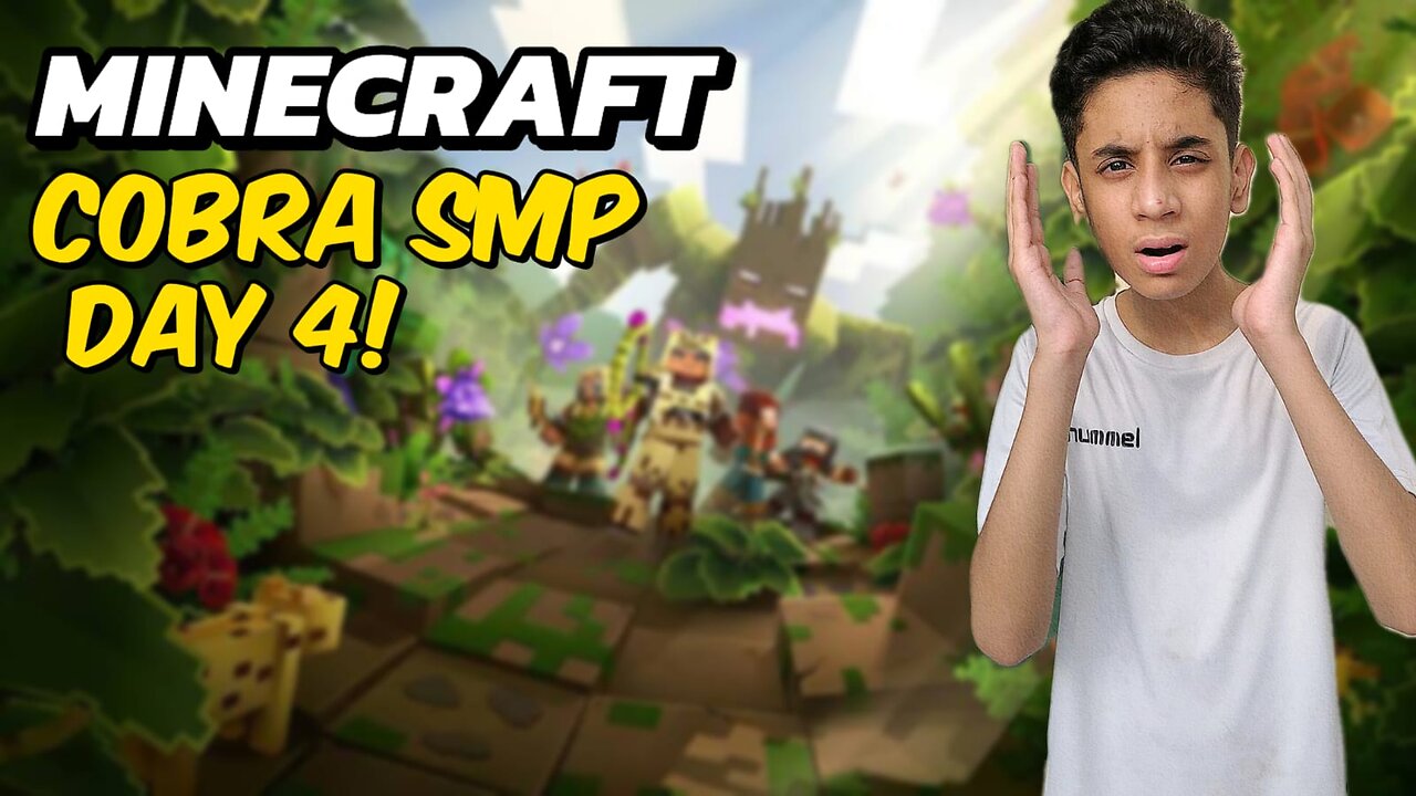 Cobra Smp Day 4 Minecraft❤️☺️