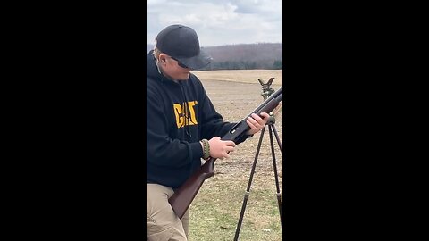 Shooting my grandpa‘s gun #Jesus#crosstrailoutftters