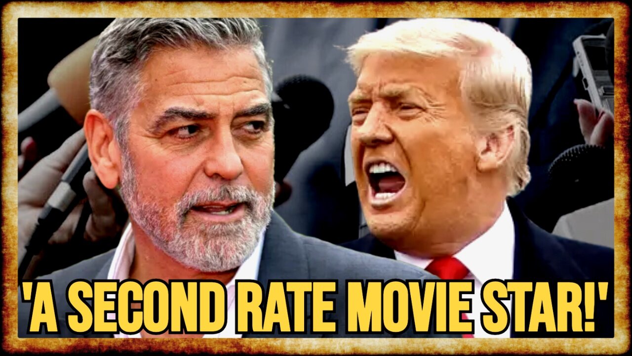 Trump TRASHES George Clooney Over His Press Freedom Comments