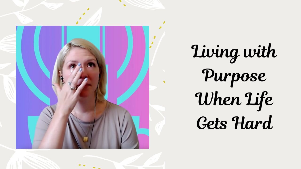 Persevering Through Pain | Living with Purpose | Praying to Survive