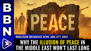 The illusion of PEACE in the Middle East won't last long