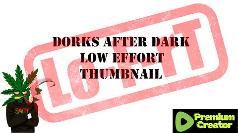 [LoW eFfOrT] DoRkS aFtEr DaRk