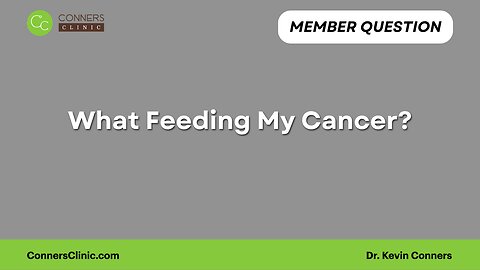 What Feeding My Cancer