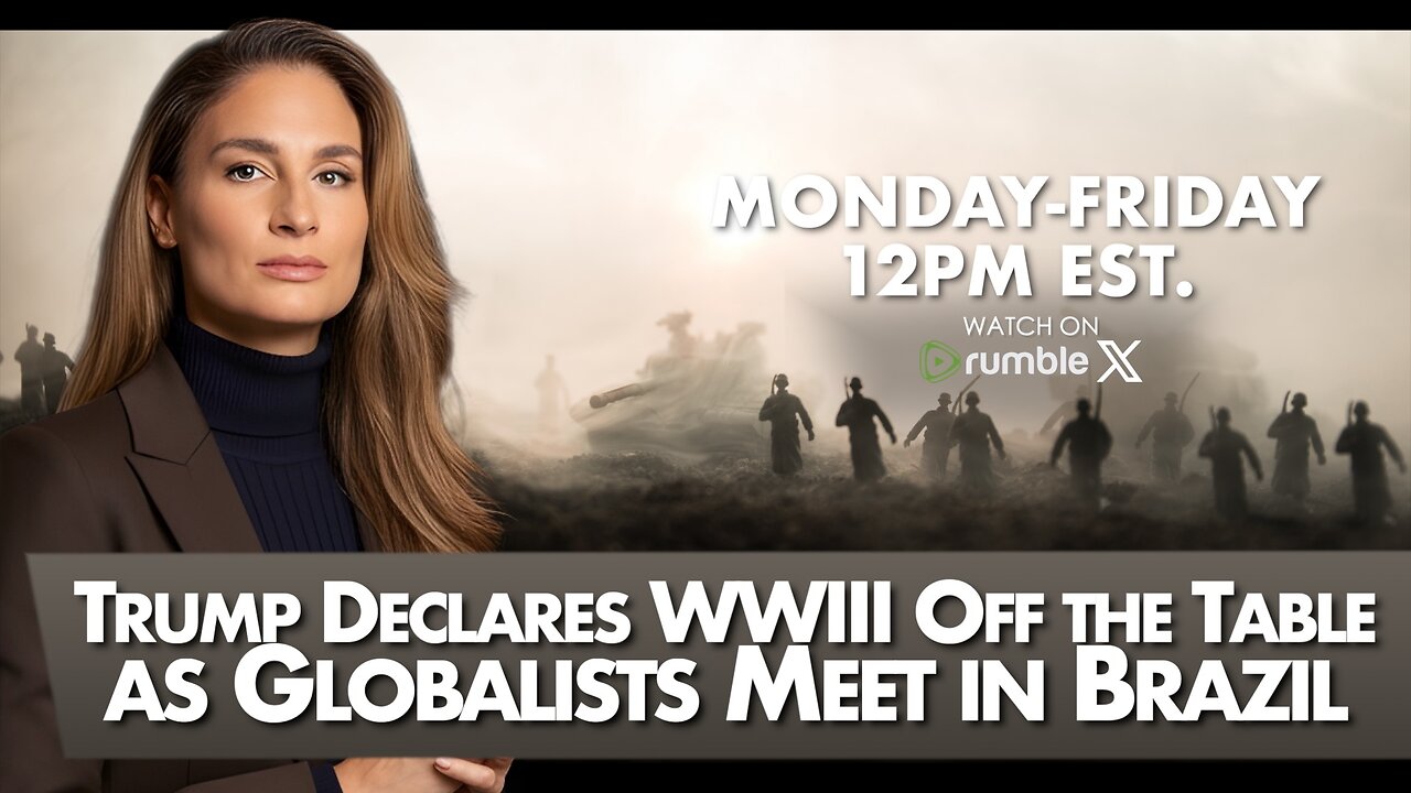 MORNINGS WITH MEL K - Trump Declares WWIII Off the Table as Globalists Meet in Brazil - 11-10-25