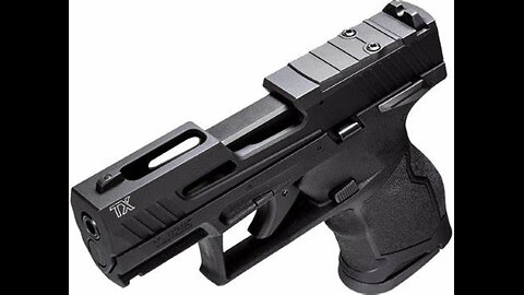 Taurus tx 22 unboxing and shoot.