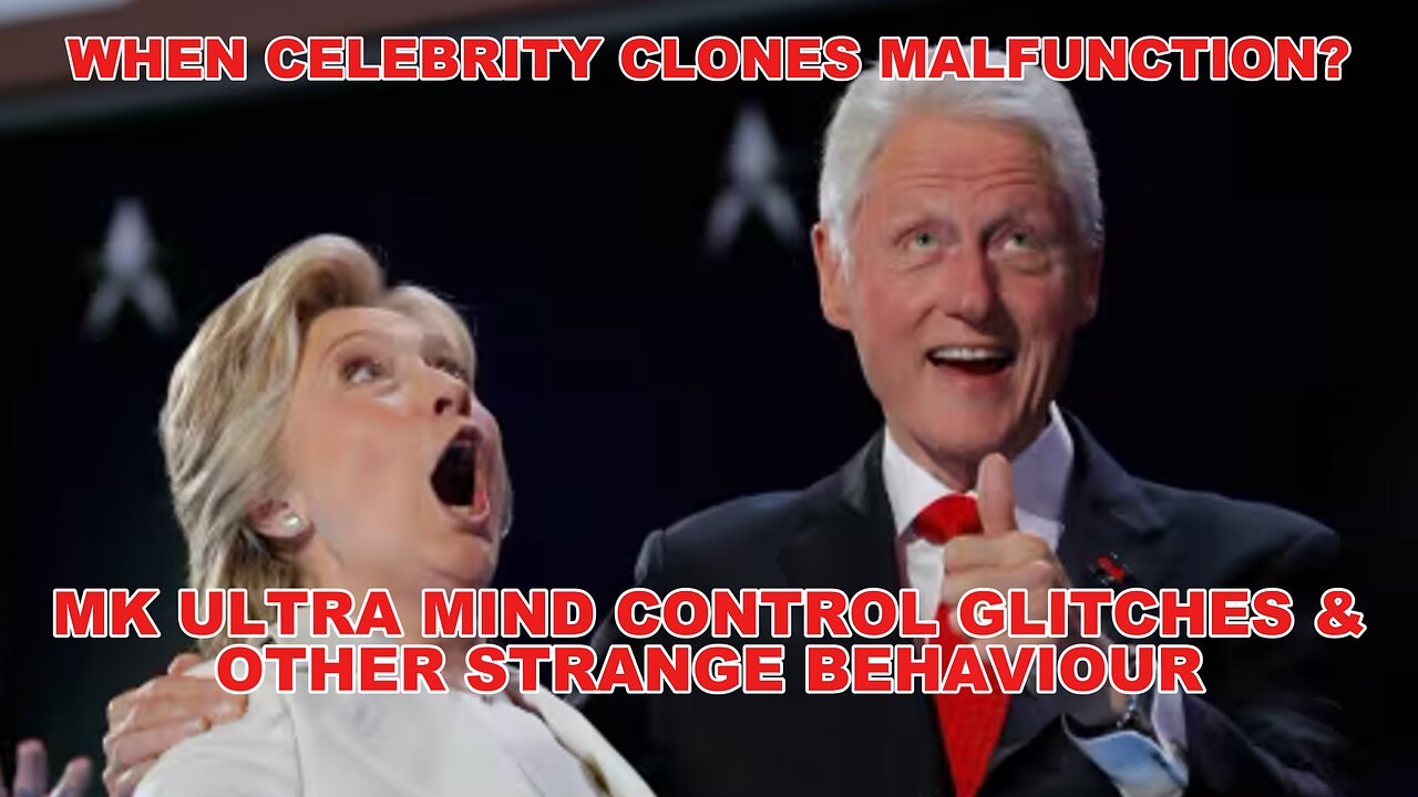 Celebrity Clones Malfunctioning? MK Ultra Glitches & Strange Behaviour