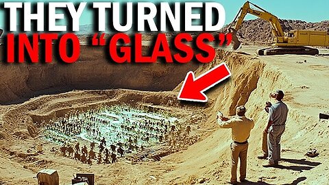 EVIDENCE OF ANCIENT NUCLEAR WAR-'DESERT INTO GLASS'