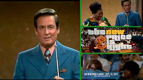 The Price Is Right September 15, 1972 Bob Barker’s Classic Debut Era