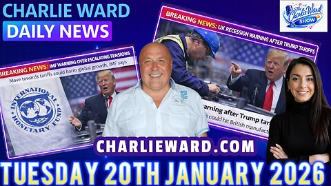 CHARLIE WARD DAILY NEWS WITH CHARLIE WARD & DREW DEMI TUESDAY 20TH JANUARY 2026