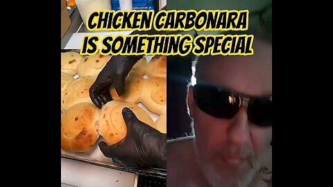 Chicken Carbonara Sandwich Looks Like Something VERY Special and Delicious YUM Recipe