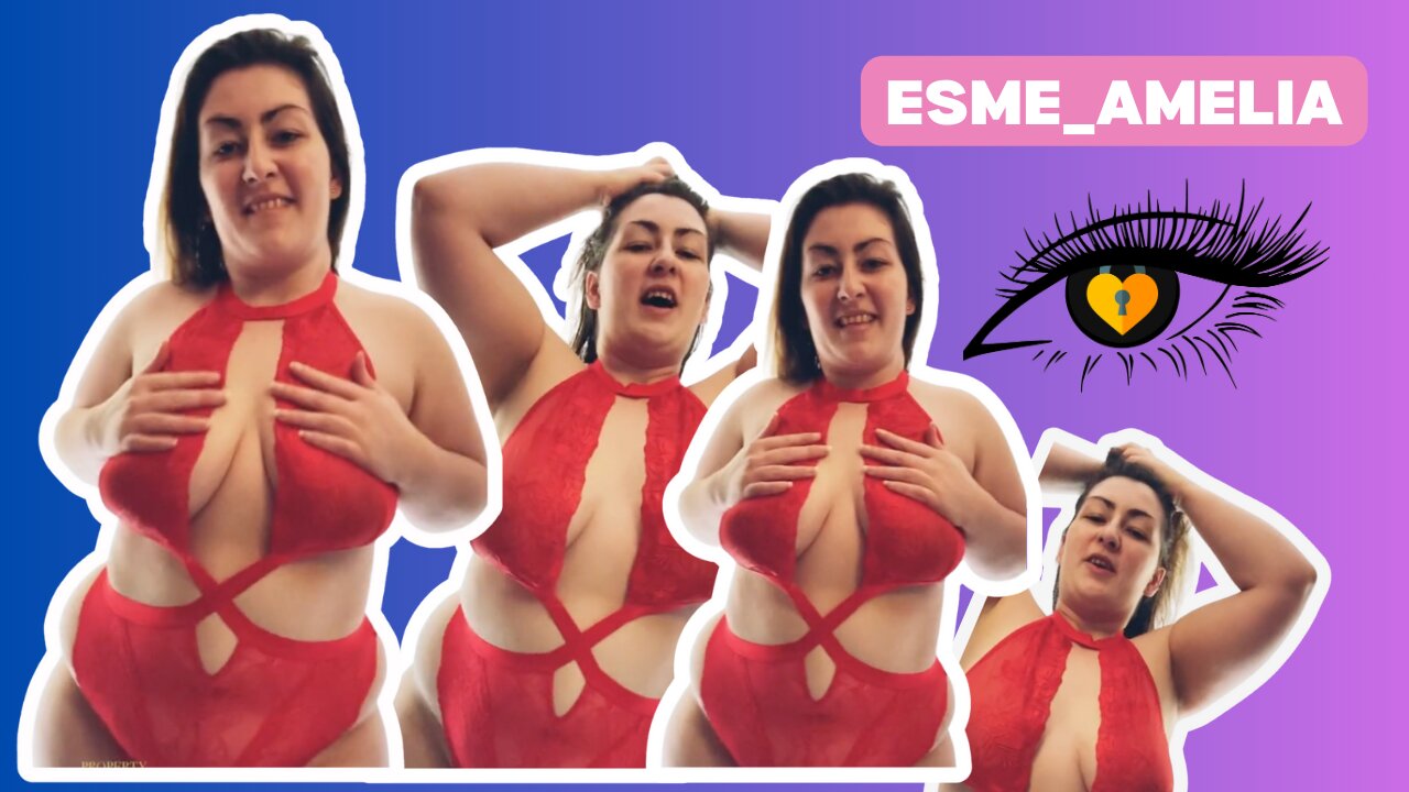 🔥 Esme_Amelia Unleashes Confidence in Red! 🔥