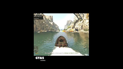 gta5 mission Trevor fired shots from the boat.