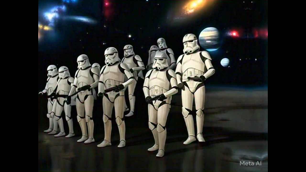 Clone Troopers In Space Gif