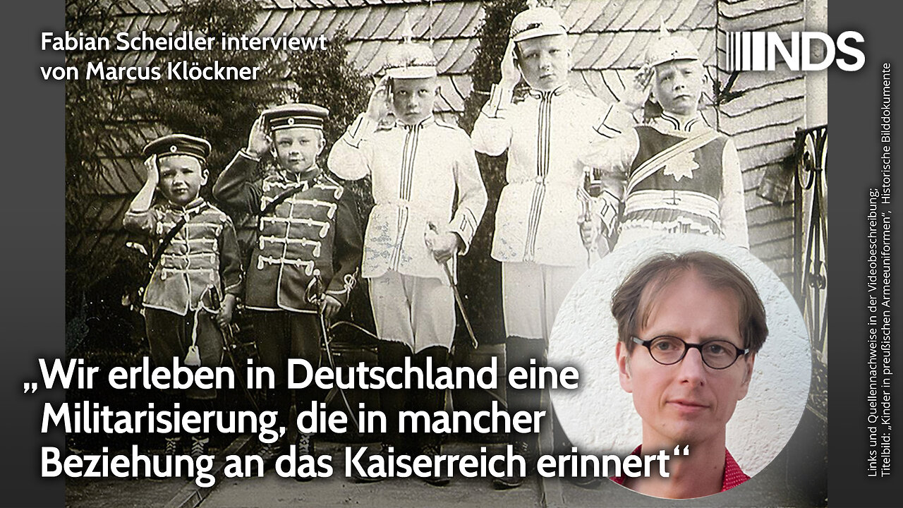 „Wir erleben eine Militarisierung, die in mancher Beziehung an das Kaiserreich erinnert“ | NDS