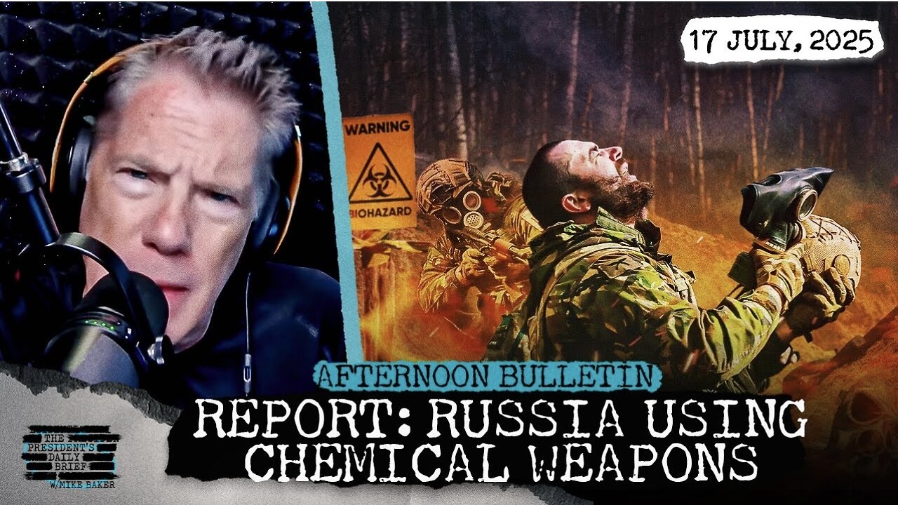 Russia Using Chemical Weapons In Ukraine & Syrian President Lashes Out At Israel