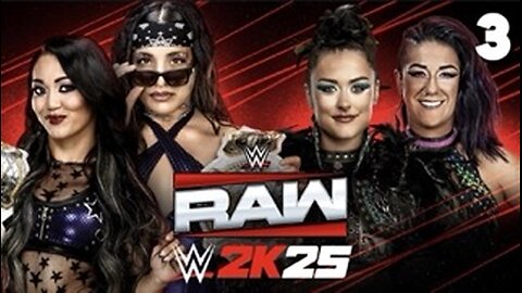 WWE 2K25 Raw July 21st 2025 - Match 3: Still Champs!
