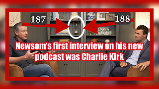 Newsom’s 1st Interview was Charlie Kirk