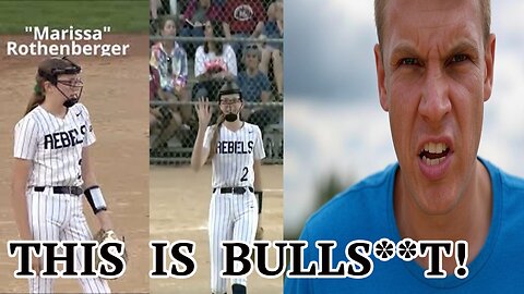 Father is FURIOUS! SHOCKED after 6ft Transgender pitcher DOMINATES his daughter in softball!
