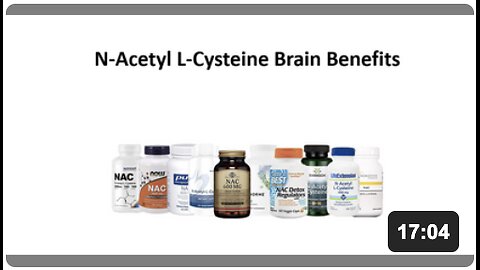 N-Acetyl L-Cysteine (NAC) Brain & Mood Benefits
