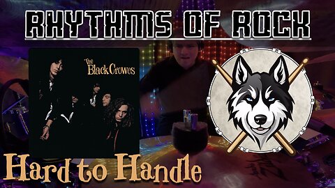 229 Black Crowes - Hard to Handle - Drum Cover