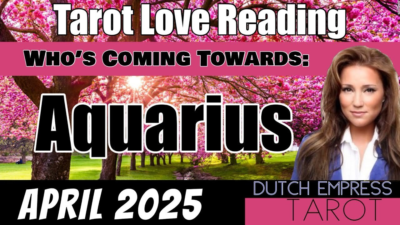 AQUARIUS ♒️ WHO’S COMING TOWARDS YOU?💕Tarot Love Reading | APRIL 2025