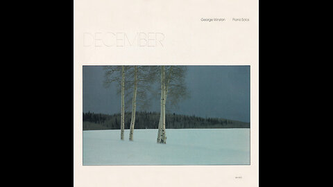 vinyl artifact: George Winston - December (1982)