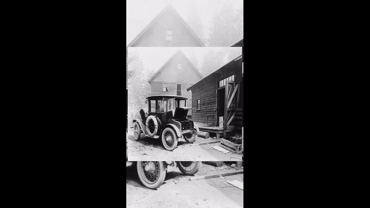 Charging an Electric Car Back in 1905 ⚡🚗
